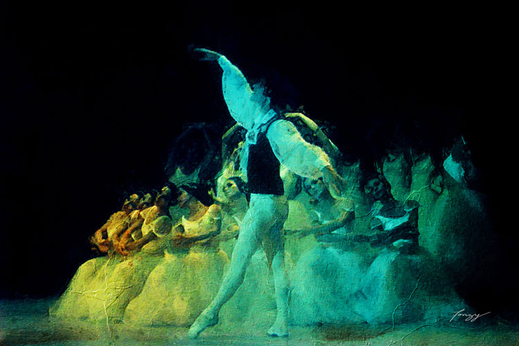 Balet Nacional de Cuba. Arte digital